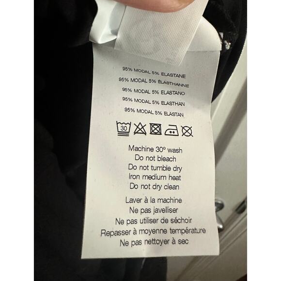 RITA ROW Walsh Black Knit Midi Dress with Belt Witchy Gothic - Sz Medium - NWT - Picture 6 of 8